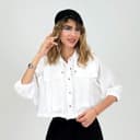 شومیز دوجیب پایین گت دار پری ایر ریتزی کد61644
